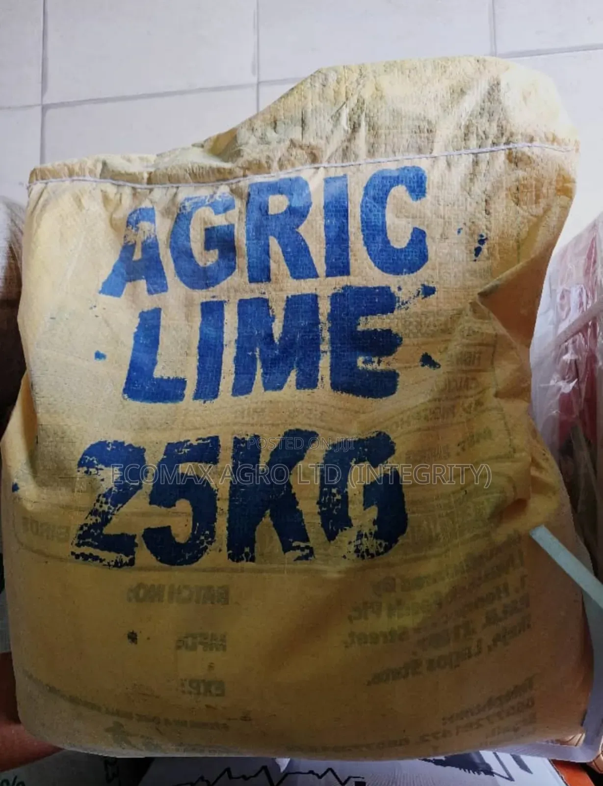 Agric Lime - Soil Correction