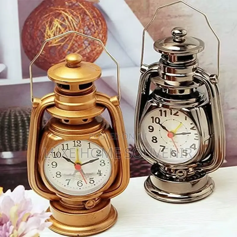 Lantern Vintage Alarm Clock