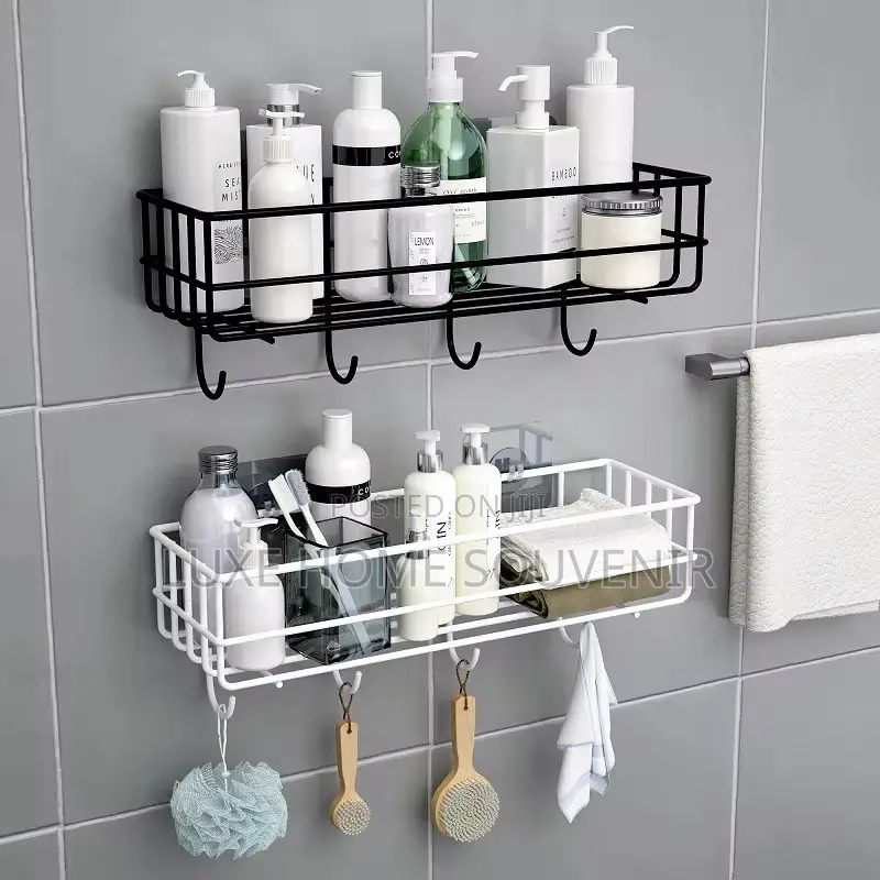 Bathroom Storage Rack With Hook