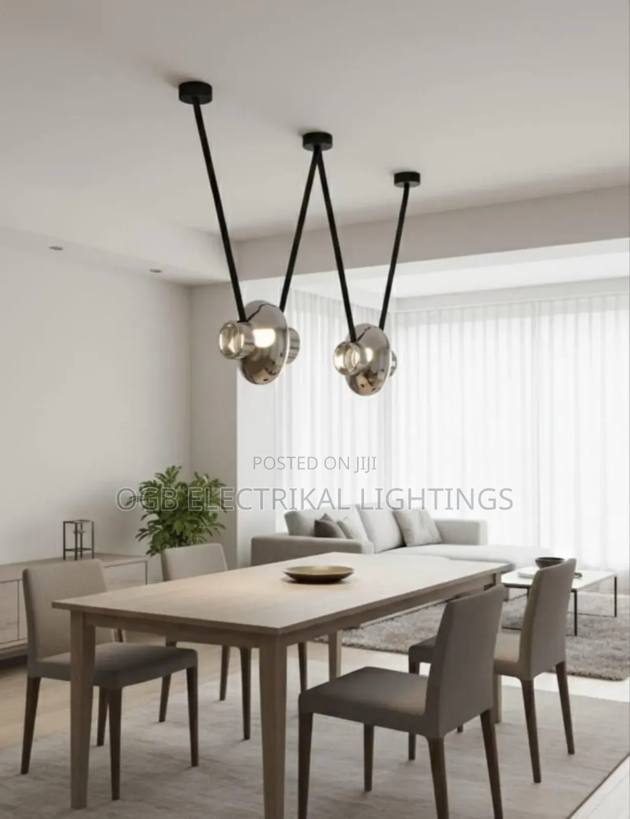 Glass Dining Room Chandelier