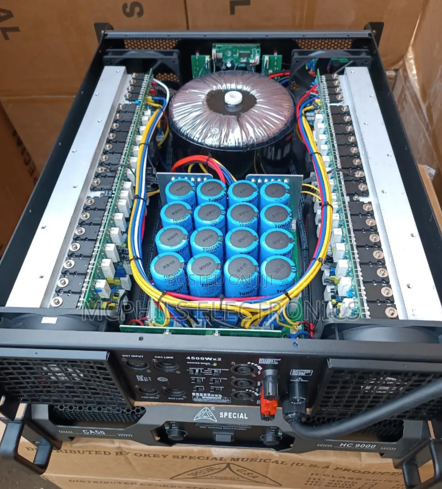 Special Heavyduty Powered Amplifier Ca50 Hc-9000