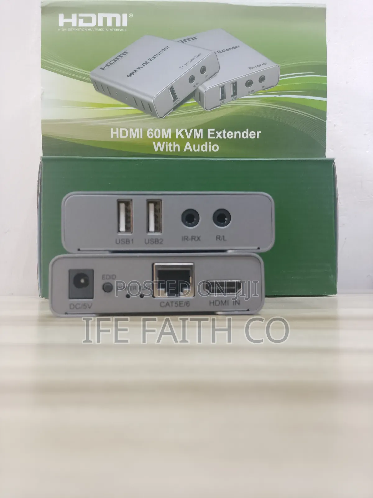 Hdmi 60m Kvm Extender With Audio