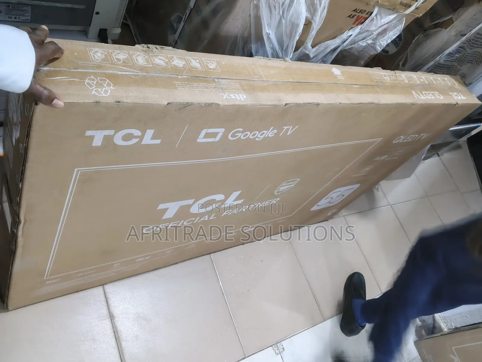 Tcl 55” Qled Uhd 4k Tv – Cinematic Experience