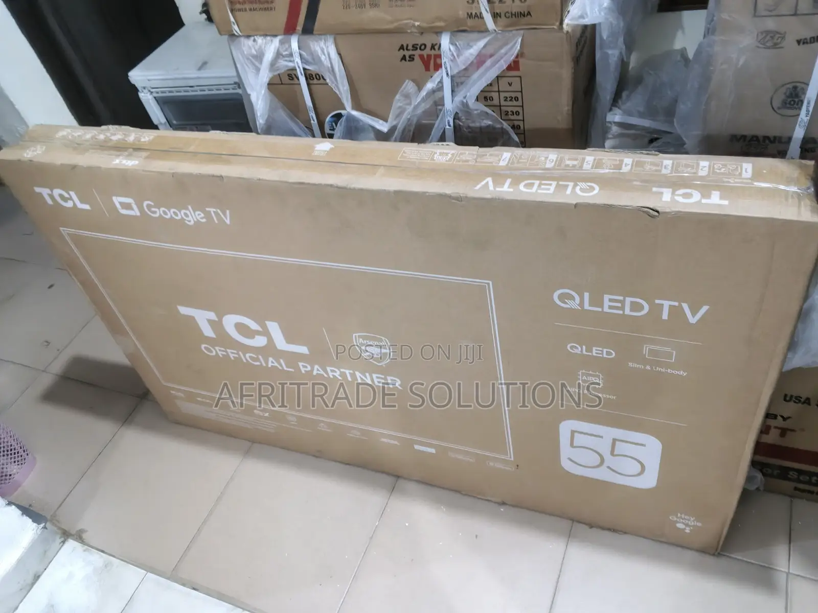 Tcl 55-inch Qled Android Smart Tv – Hdr