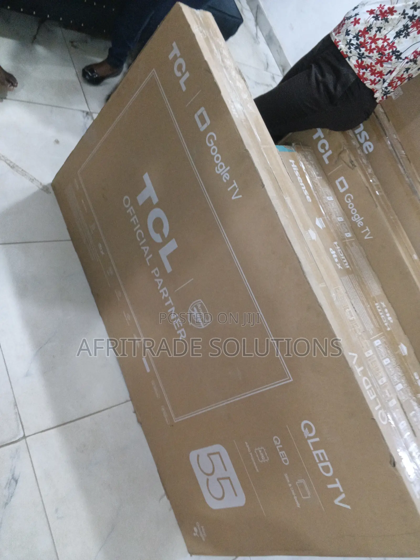 Tcl 55” Qled 4k Smart Tv – Ultra Slim