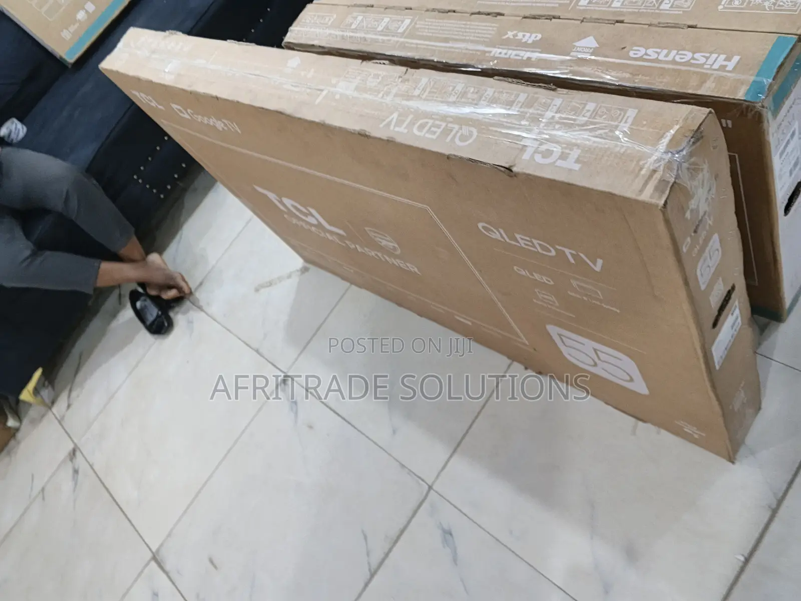 Tcl 55” Qled 4k Uhd Google Smart Tv