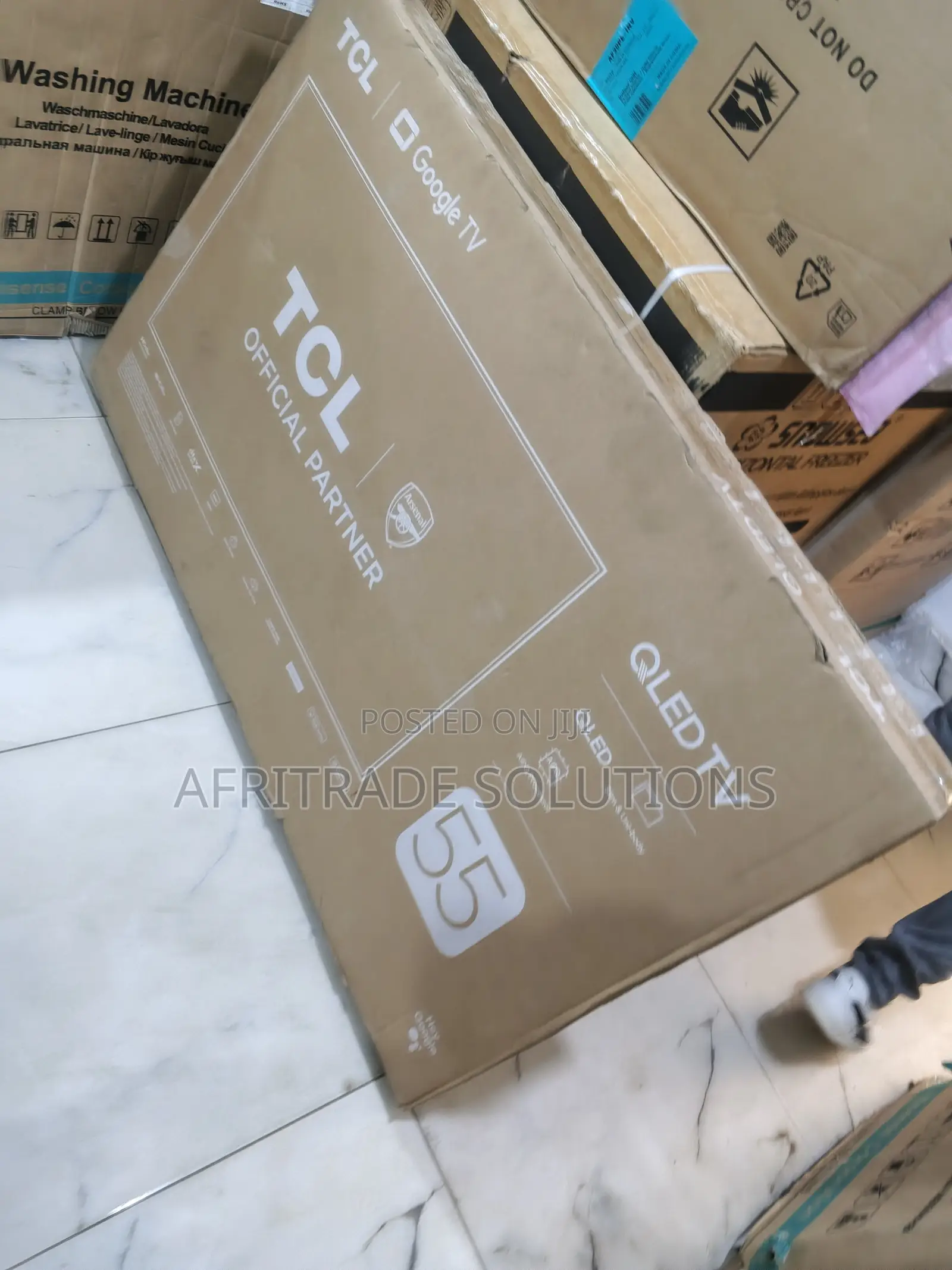 Tcl 55-inch Qled Google Tv – Smart Connectivity