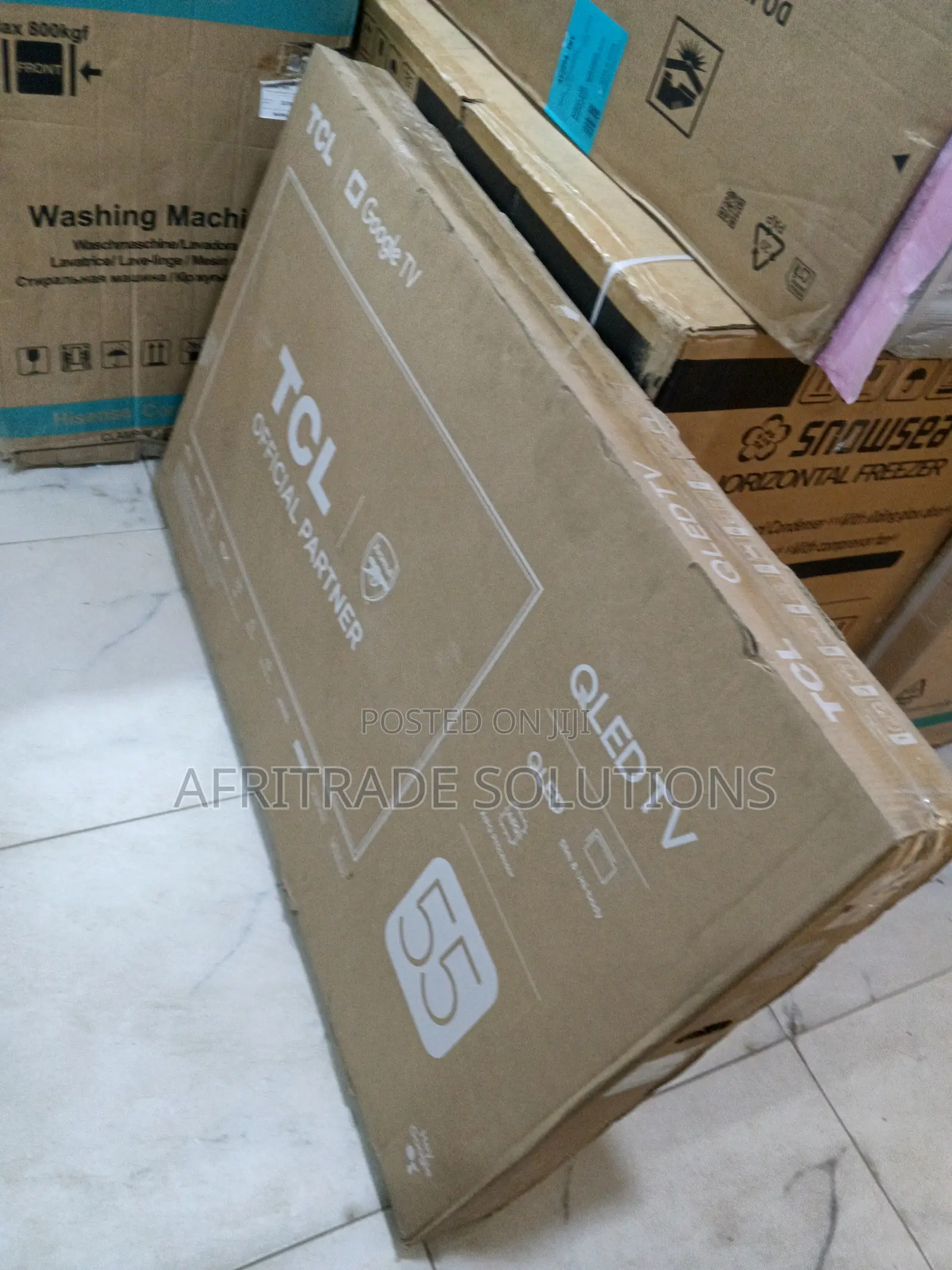 Tcl 55-inch Qled Google Tv – Smart Connectivity