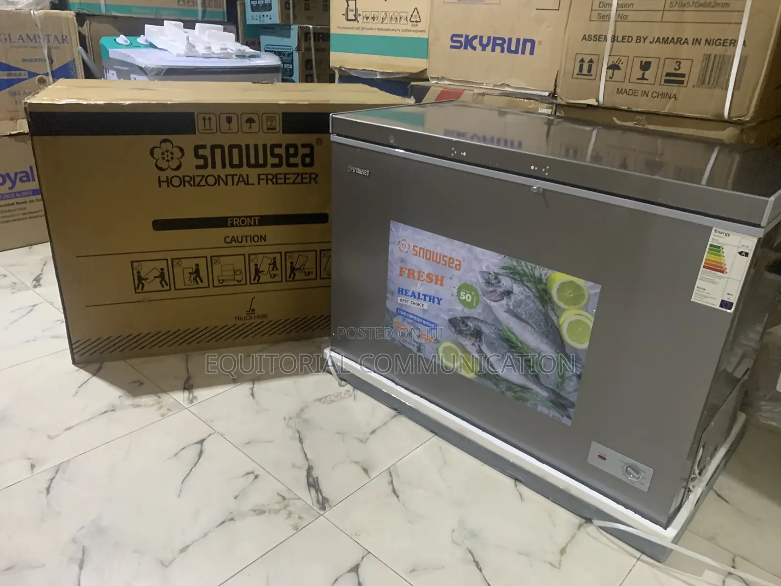 Snowsea Bd-450g Anti-Rust Chest Freezer
