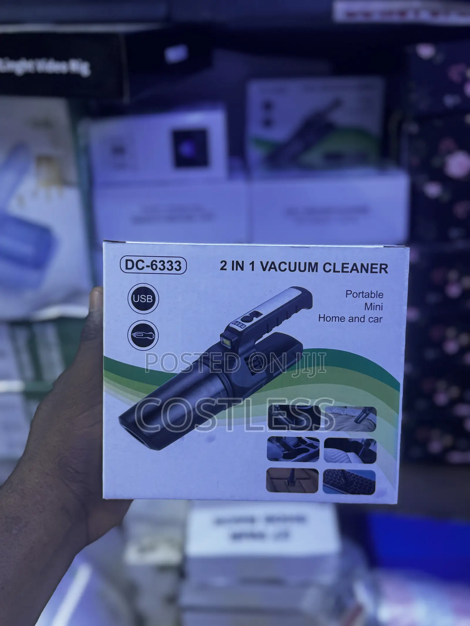Rechargeable 2 in 1 Vacuum Cleaner