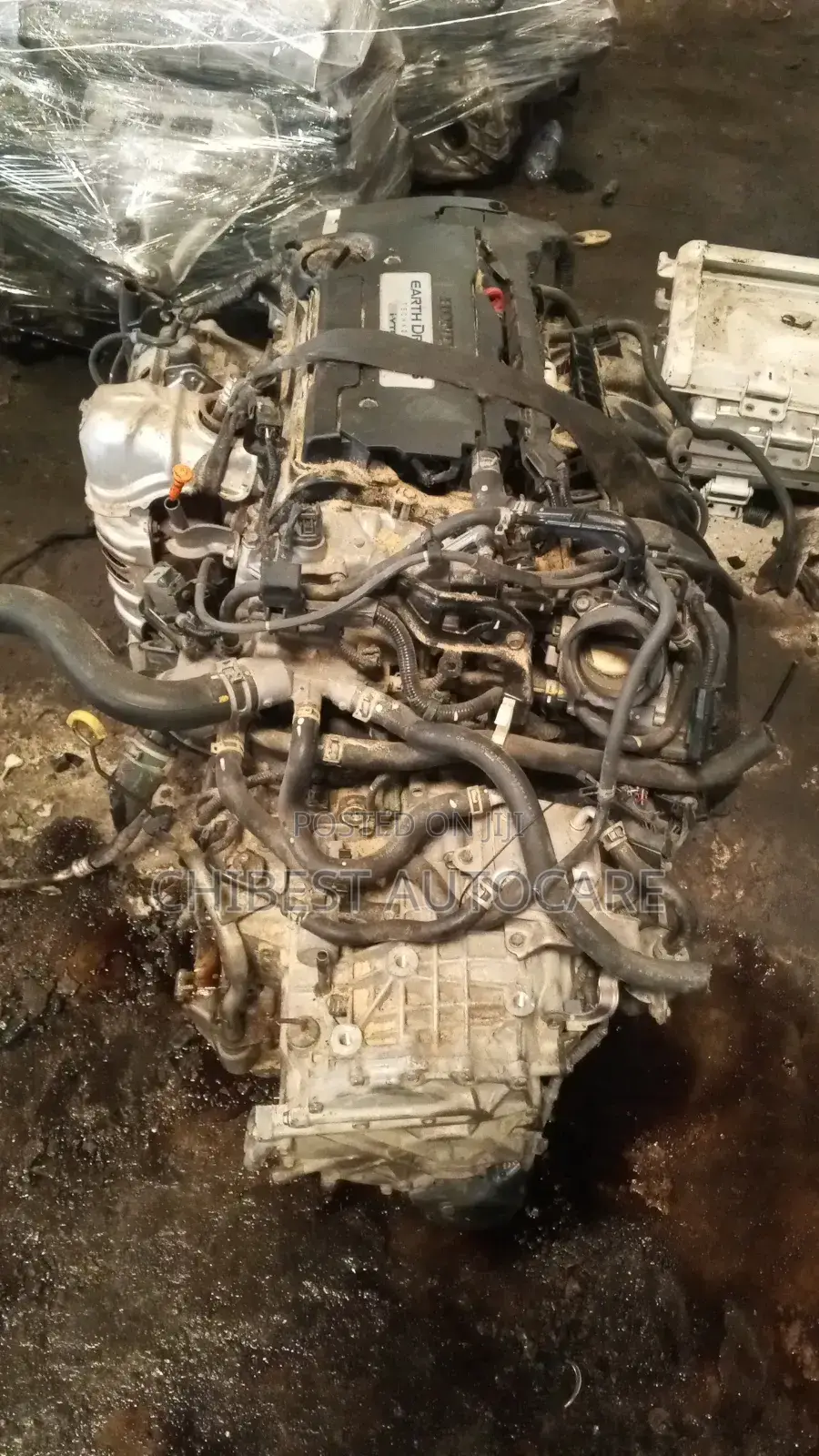 Complete Engine and Gearbox for Honda Accord 2014/2016 Upper Nozzles