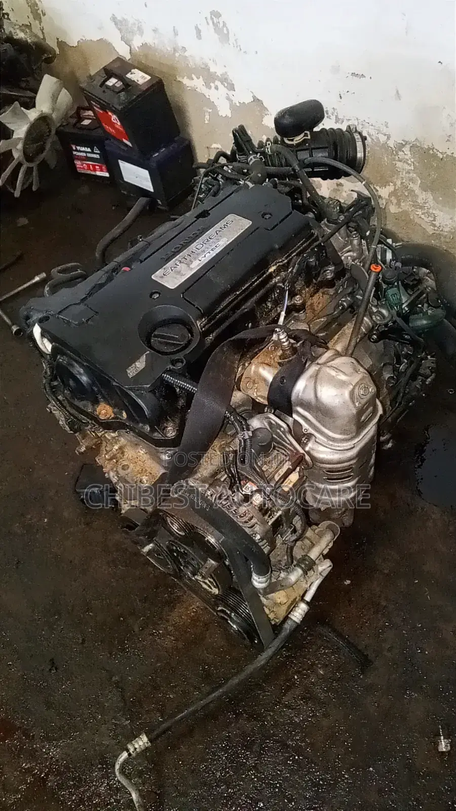 Complete Engine and Gearbox for Honda Accord 2014/2016 Upper Nozzles