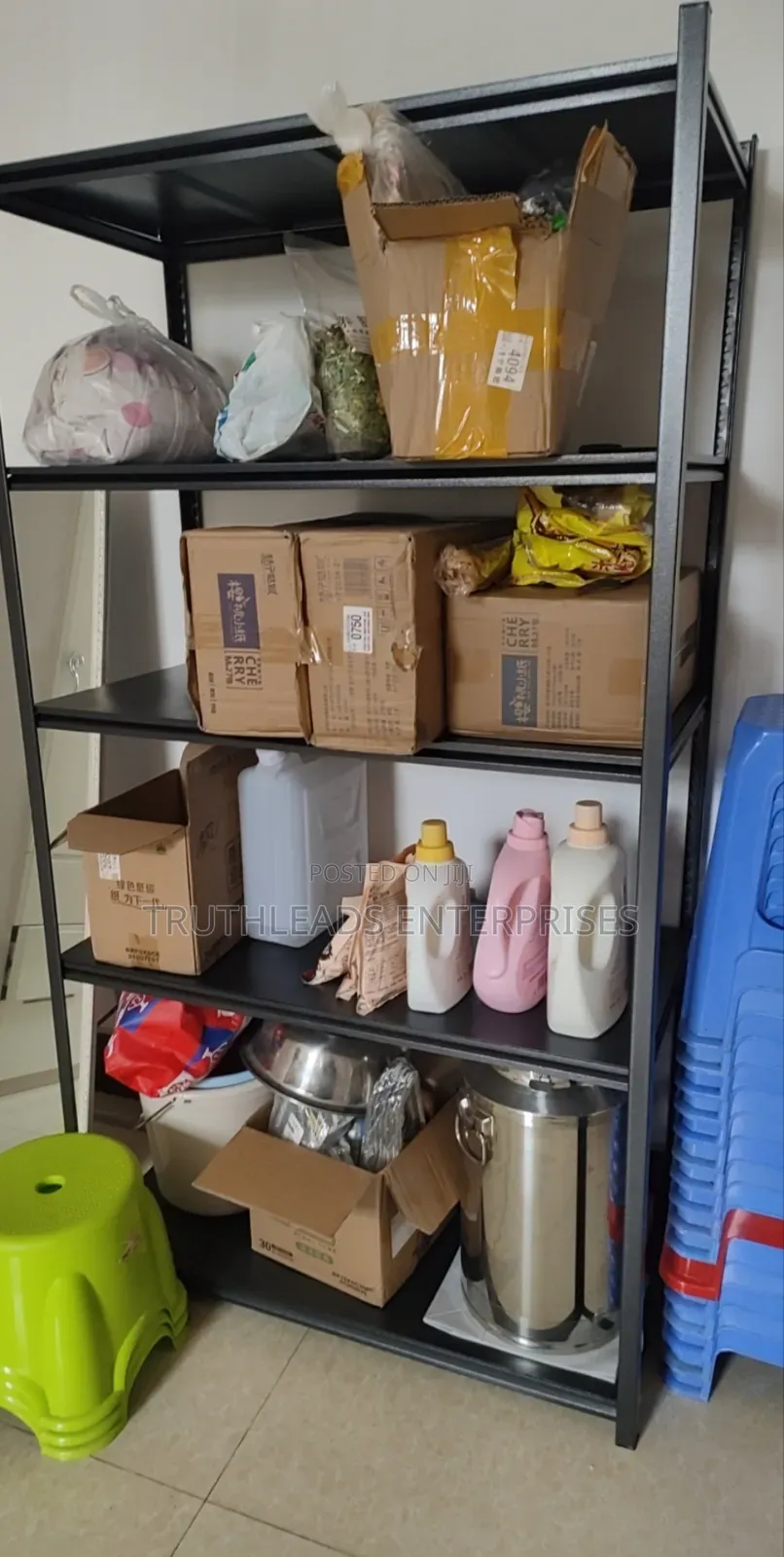 Metal Shelving Unit