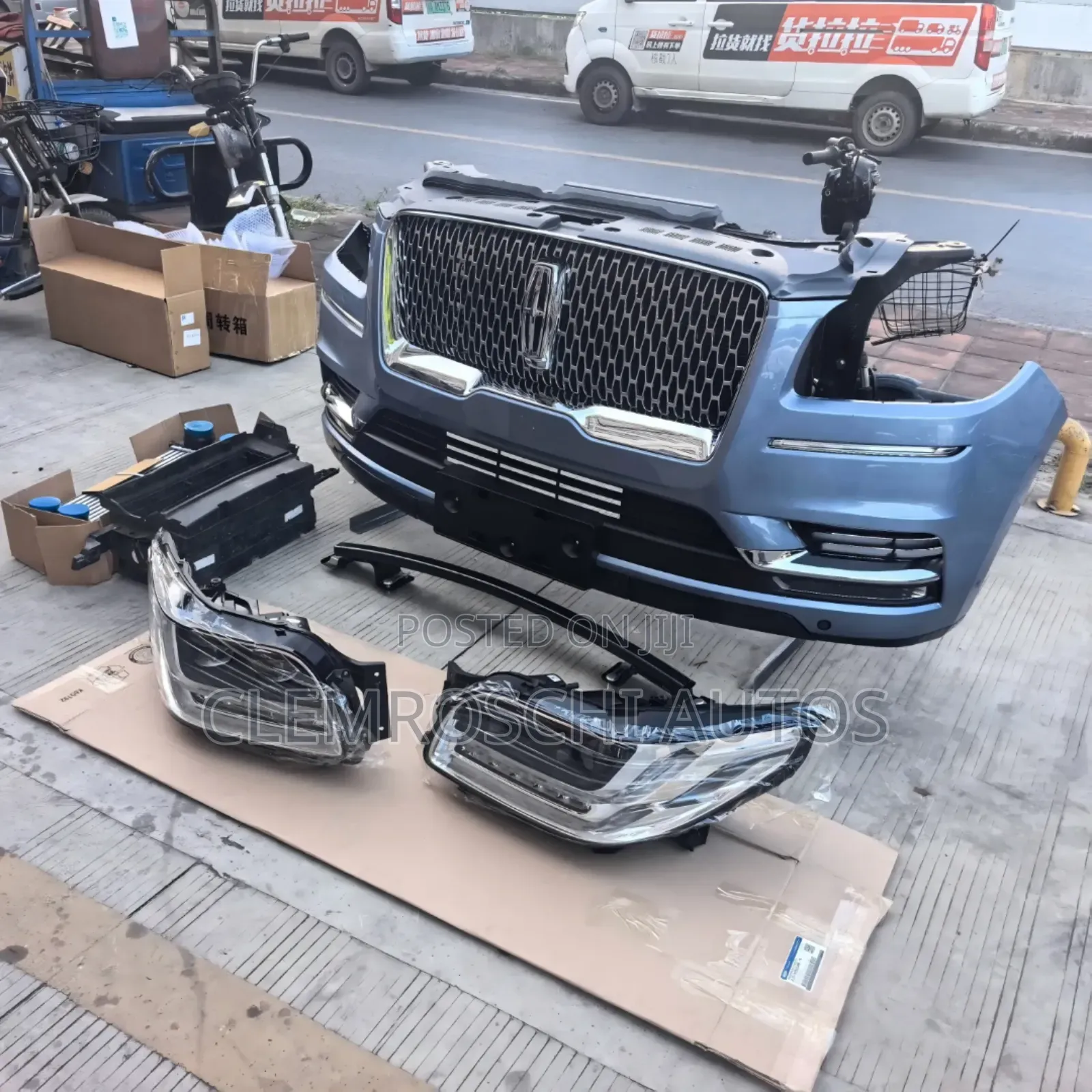 High Quality Certified Front Bumper Head Lamp Lincoln Navigator 2022