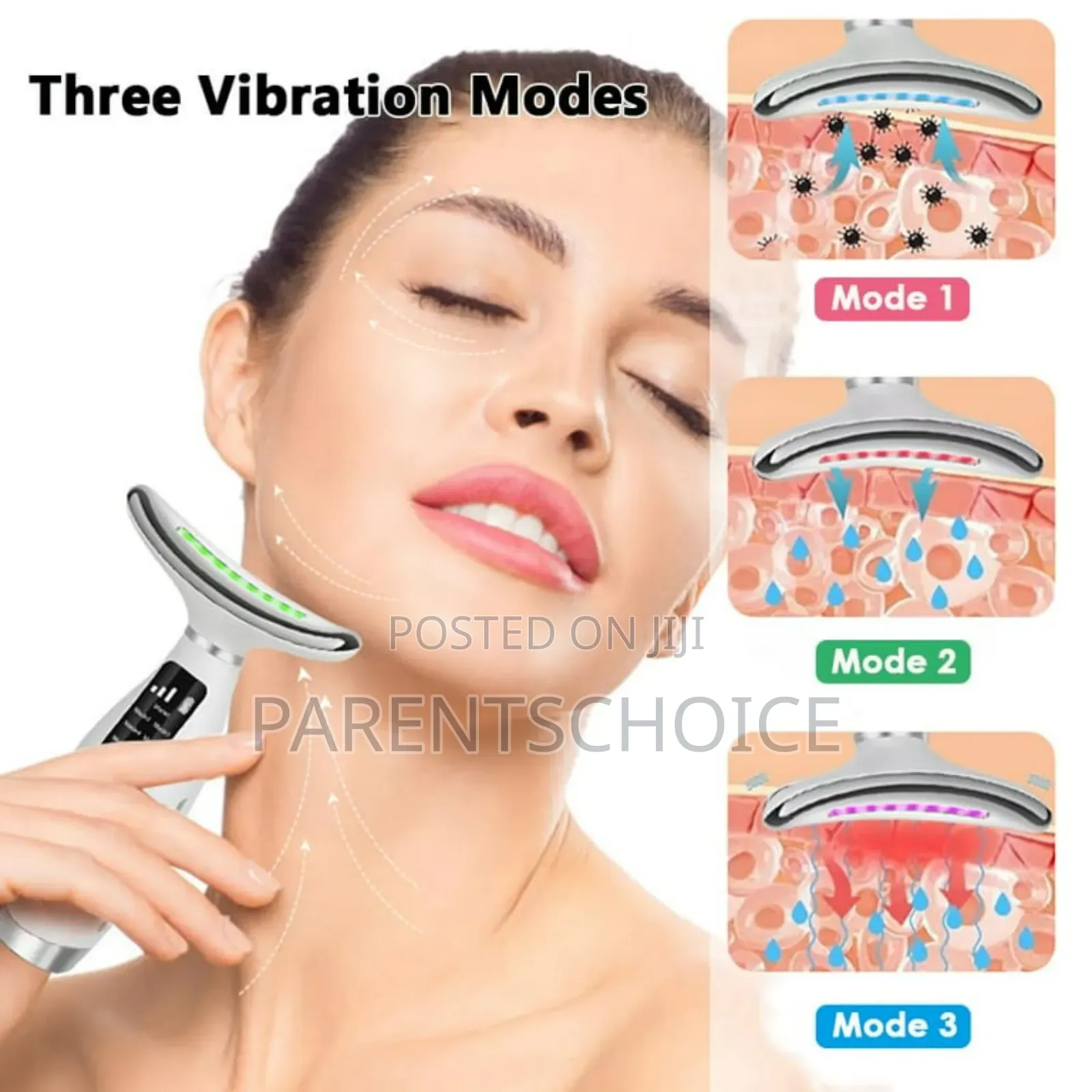 Face, Neck - 7- In -1 Beauty Massager