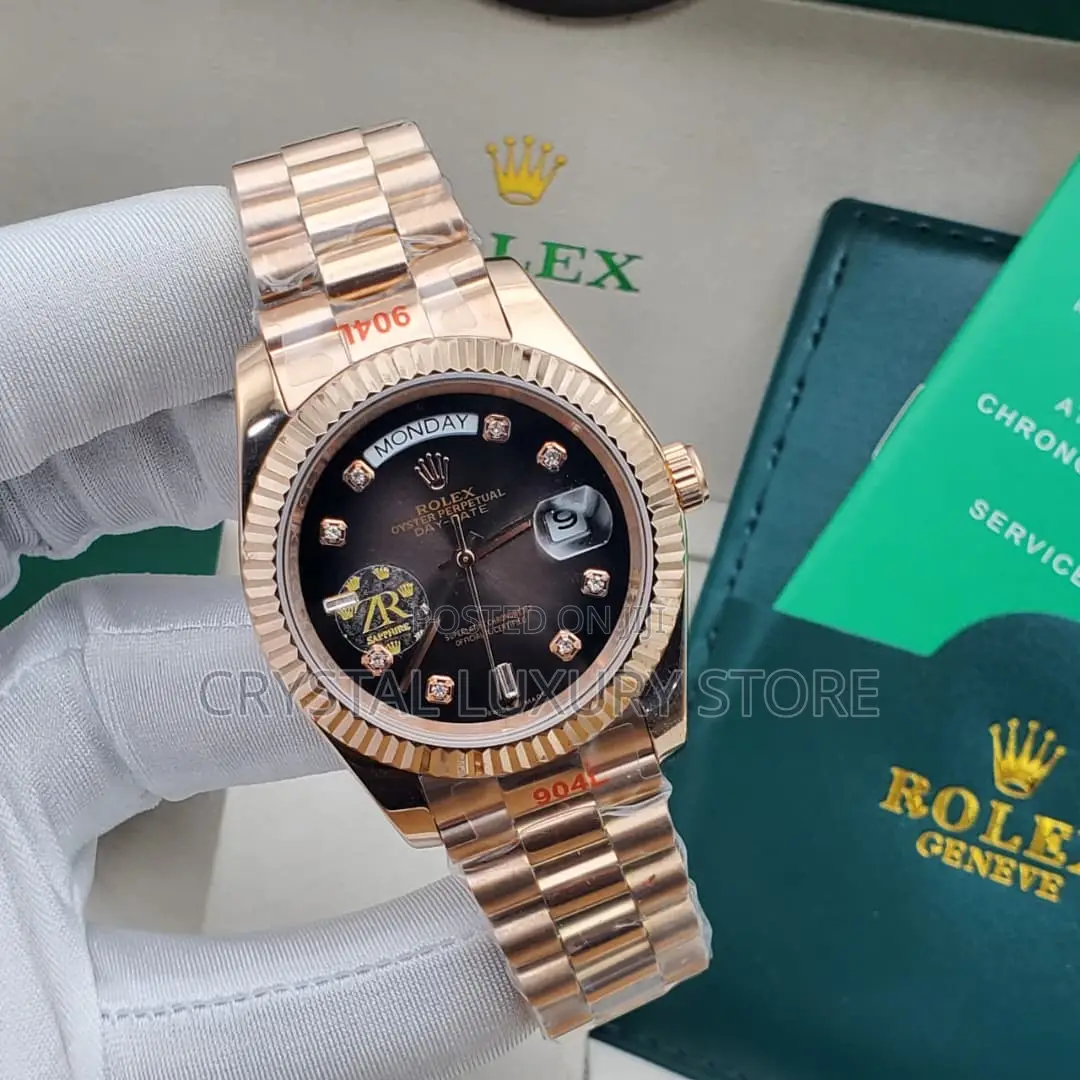 Rolex Quality Luxury Men Water Resistance Wristwatch