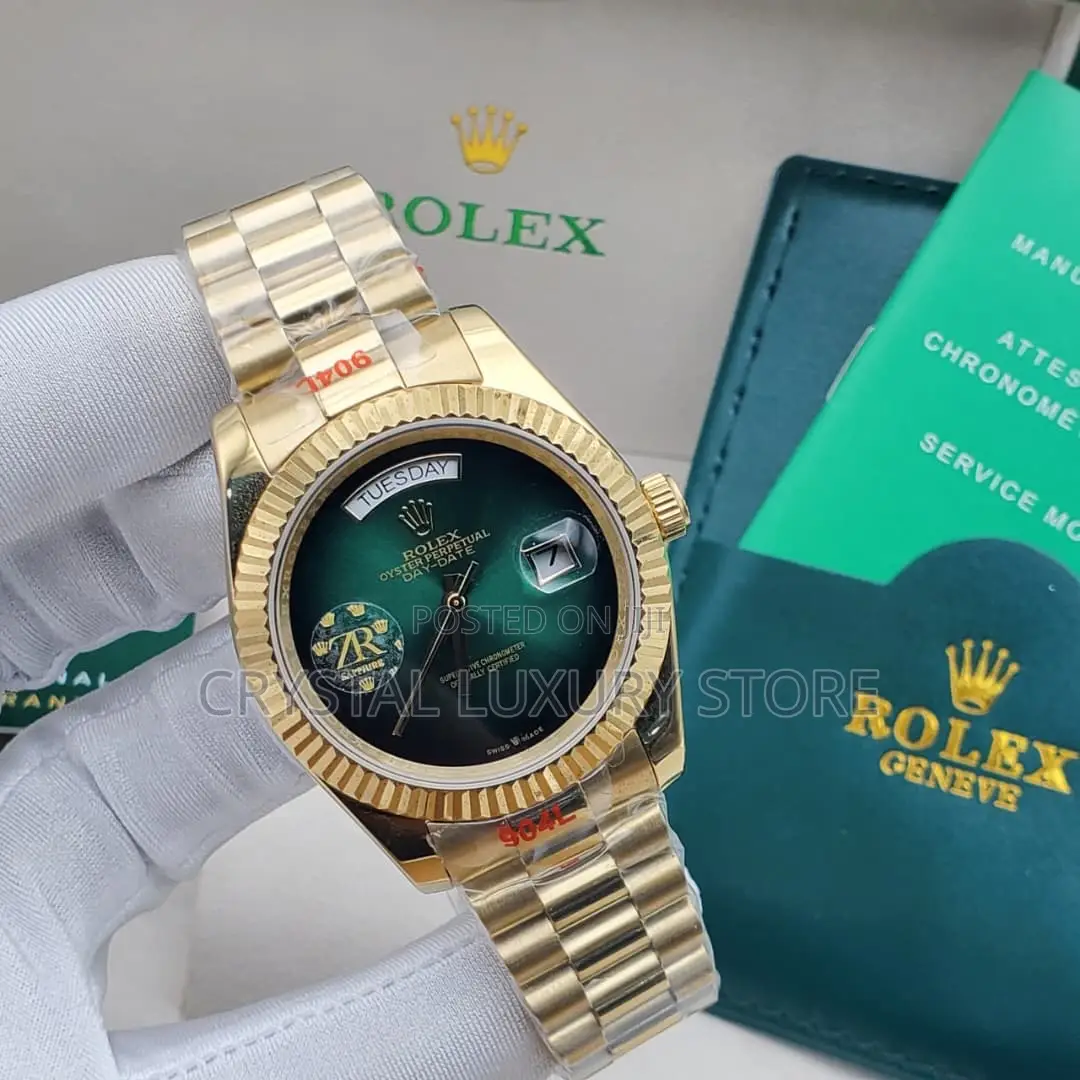 Rolex Quality Luxury Men Water Resistance Wristwatch