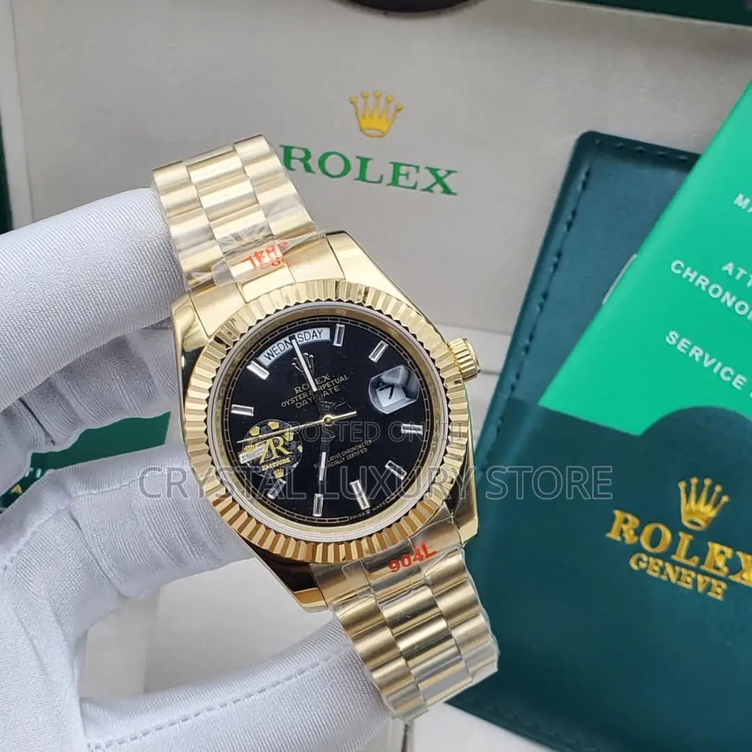 Rolex Quality Luxury Men Water Resistance Wristwatch