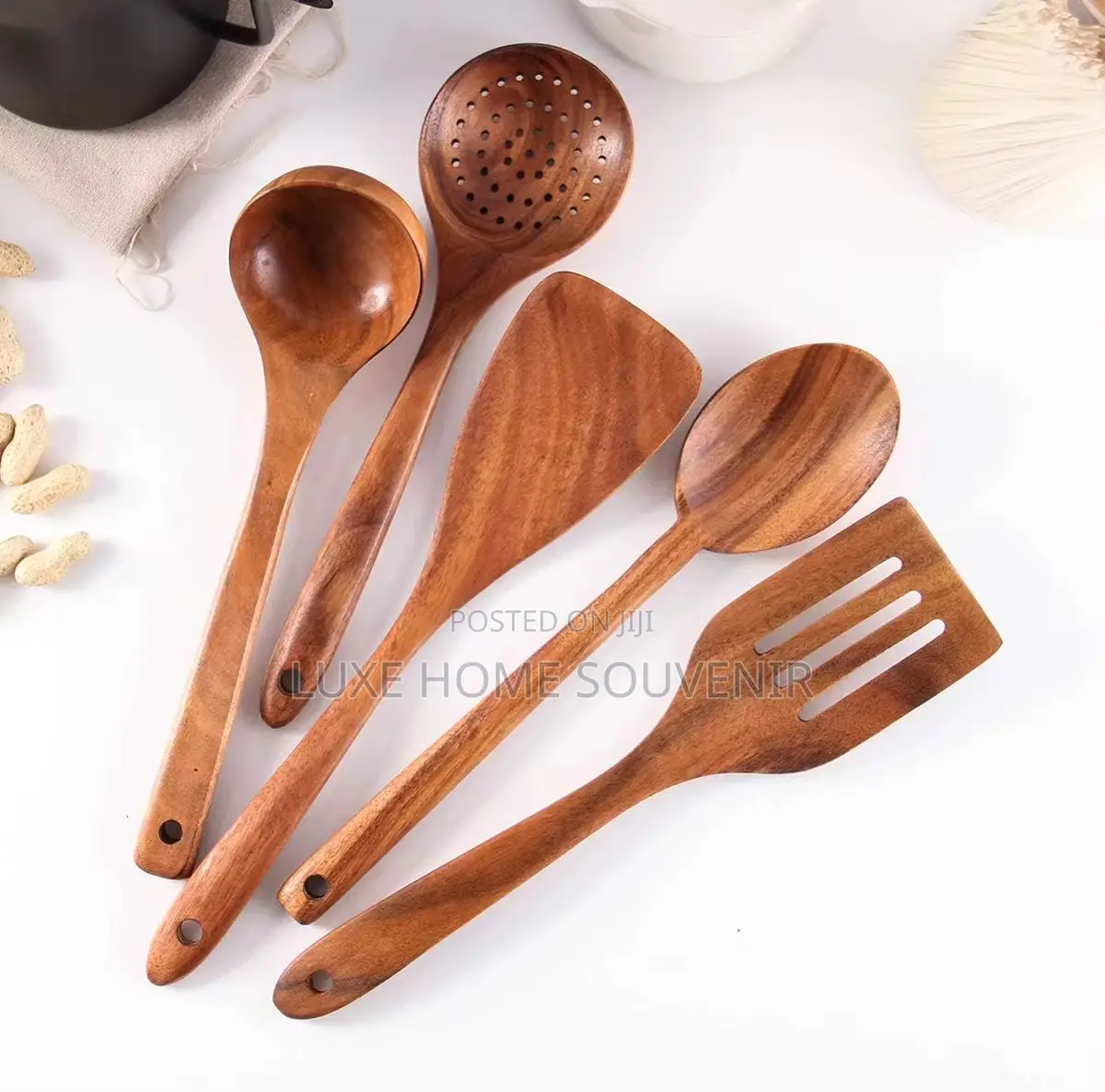 Bamboo Set of Cooking Spoon