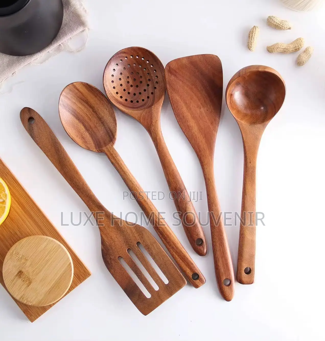 Bamboo Set of Cooking Spoon