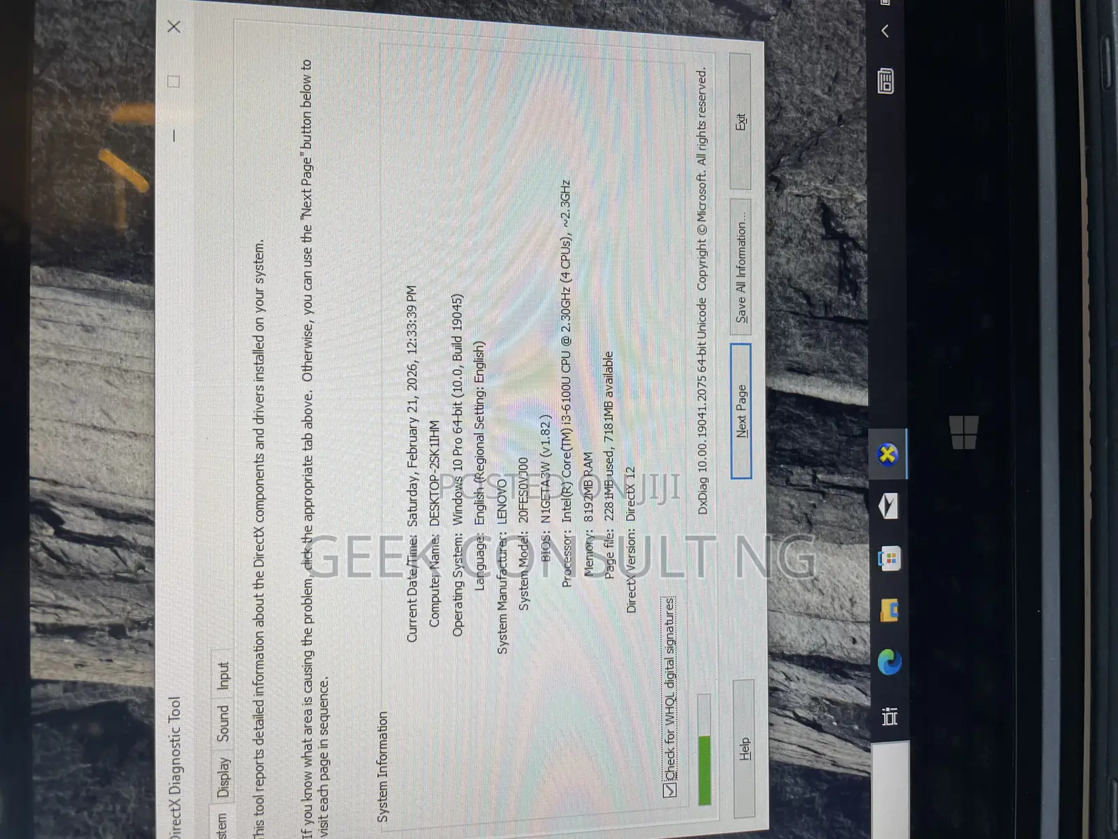Laptop Lenovo ThinkPad Yoga 8GB Intel Core i3 SSD 256GB
