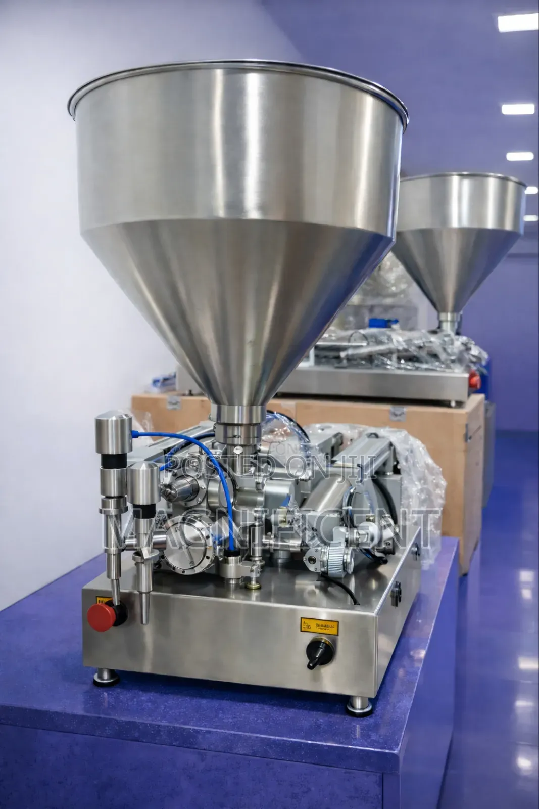 Premium Double Nozzle Liquid Paste Filling Machine – Heavy Duty Indu