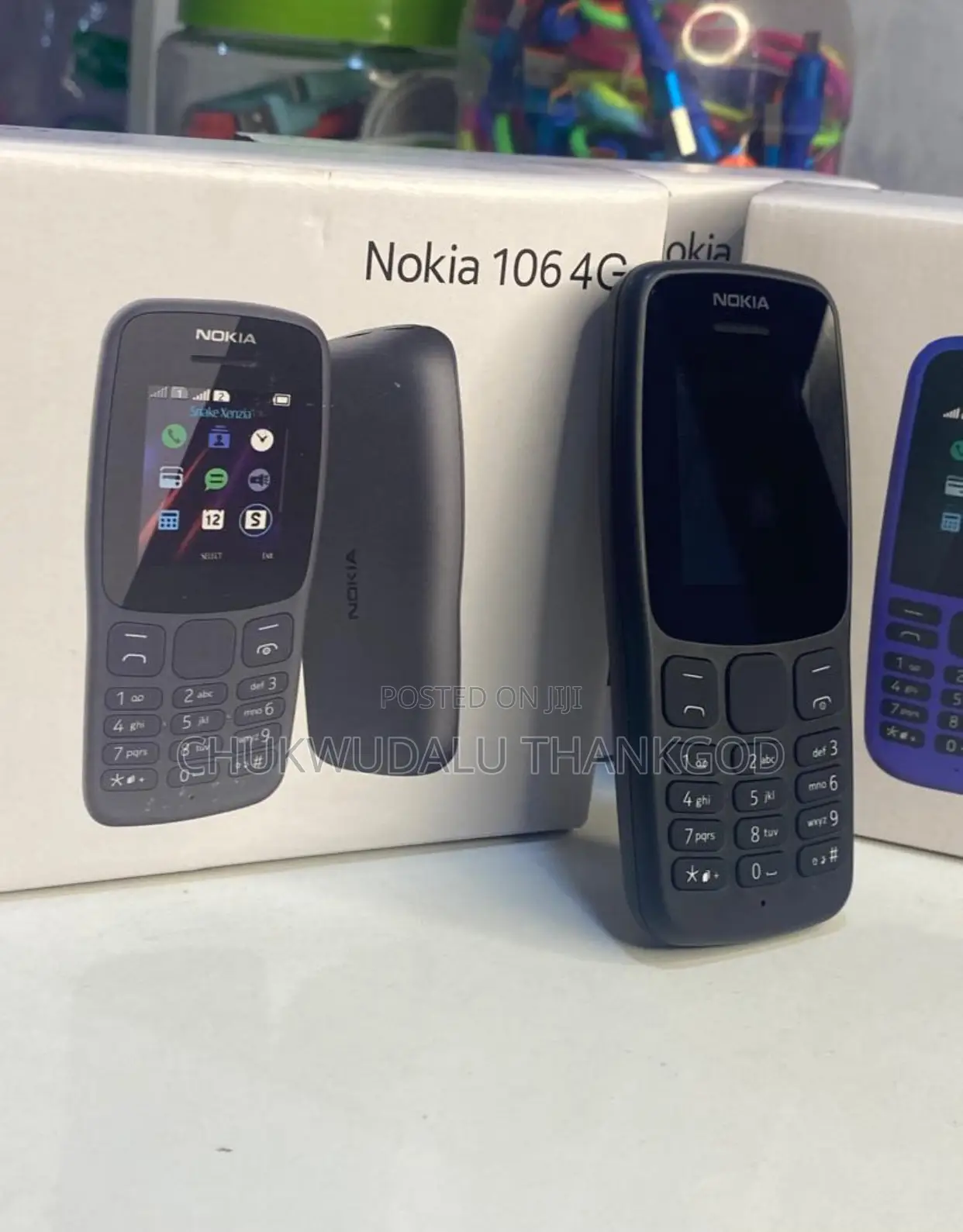 New Nokia 106 Black