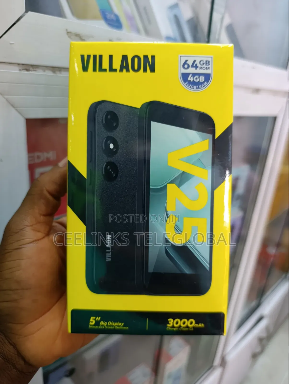 New Villaon V40s 64 GB Black