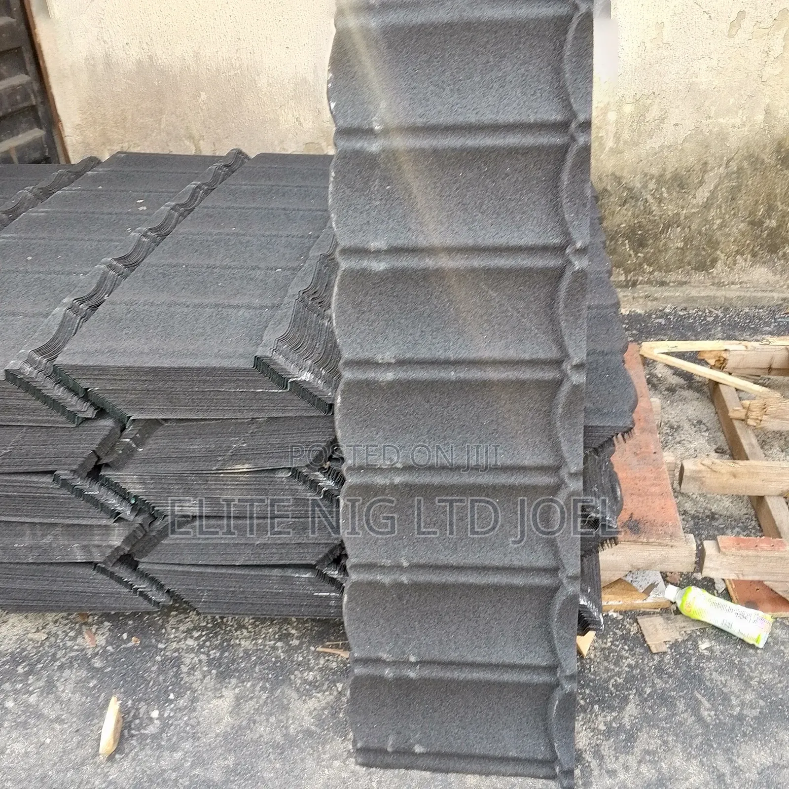 King Quality Gerard Black Bond Stone Coated Roofing Sheet in Lagos