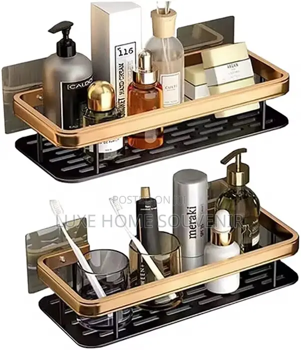 Wall Mounted Bathroom Storage Organizer
