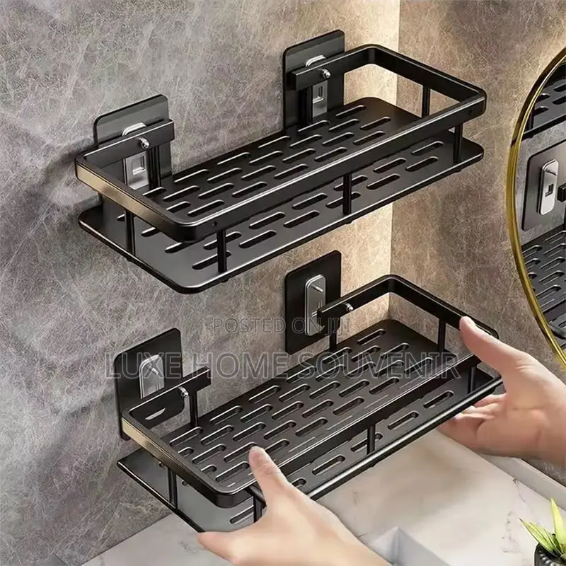 Wall Mounted Bathroom Storage Organizer