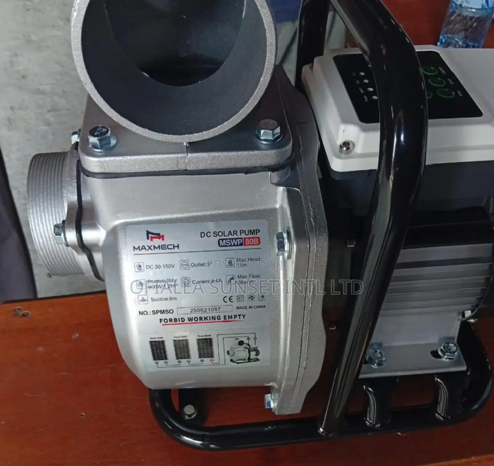 1.2hp Solar Pump Ma Mech Short Coil