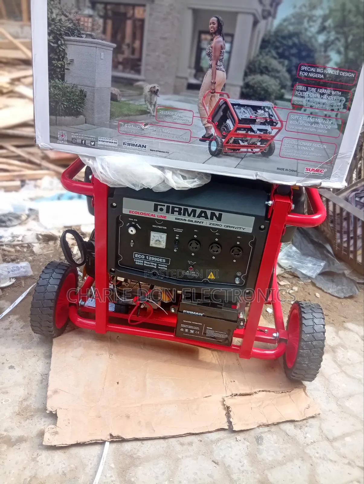 Sumec Firman 10kva Petrol Generator – Original Super Reliable