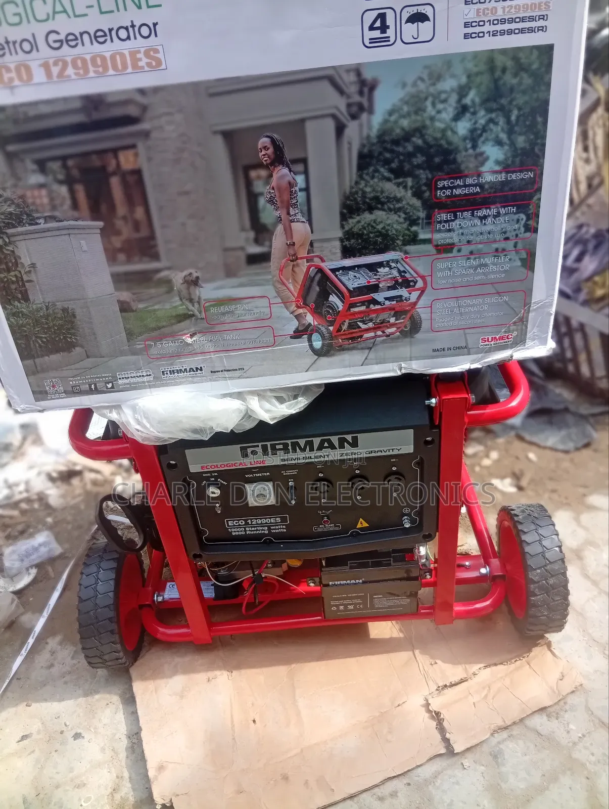 Long-Running 10kva Sumec Firman Generator