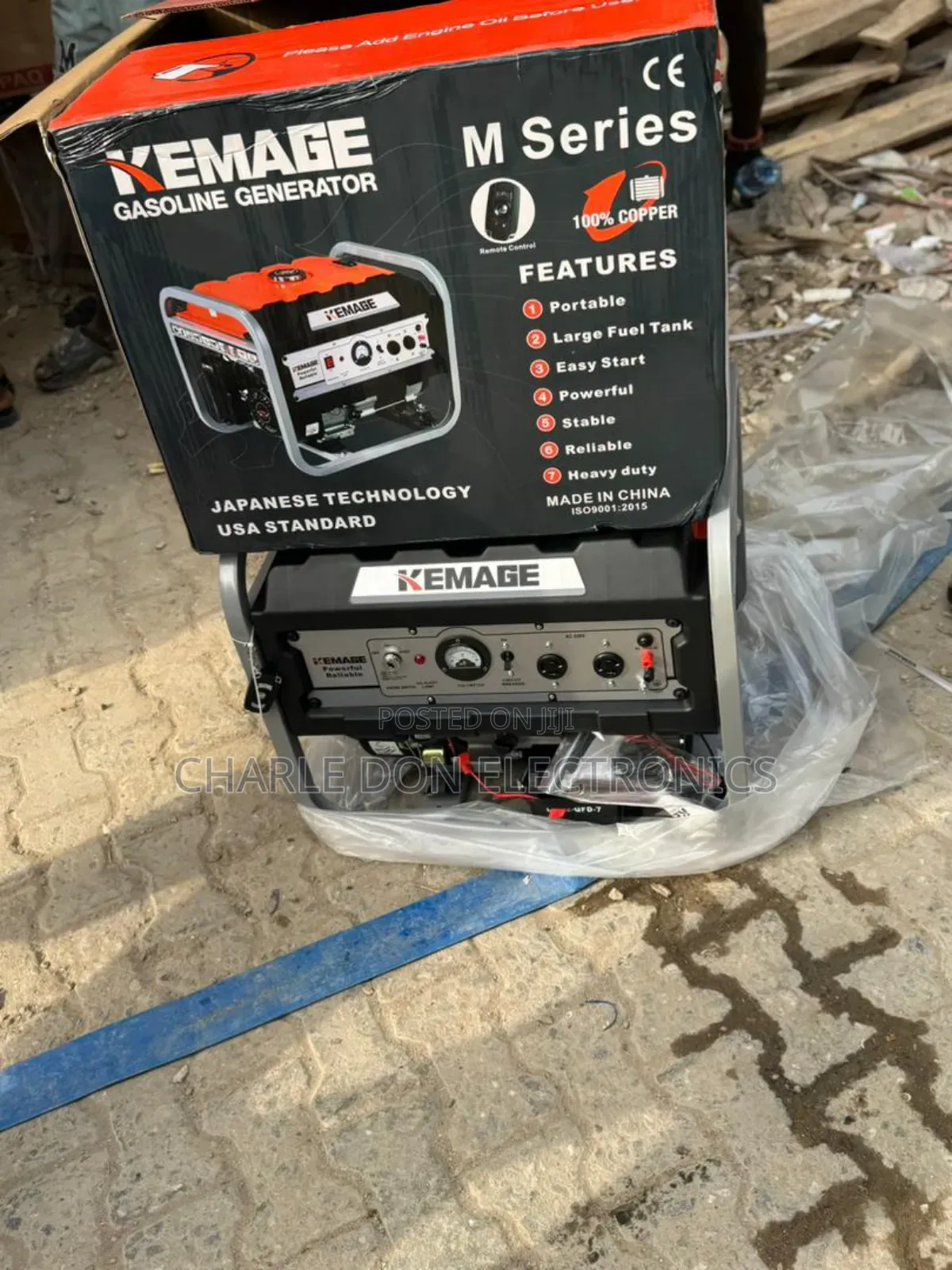 Kemage 5.5kva 5800 Series Petrol Generator – Smart Remote Control