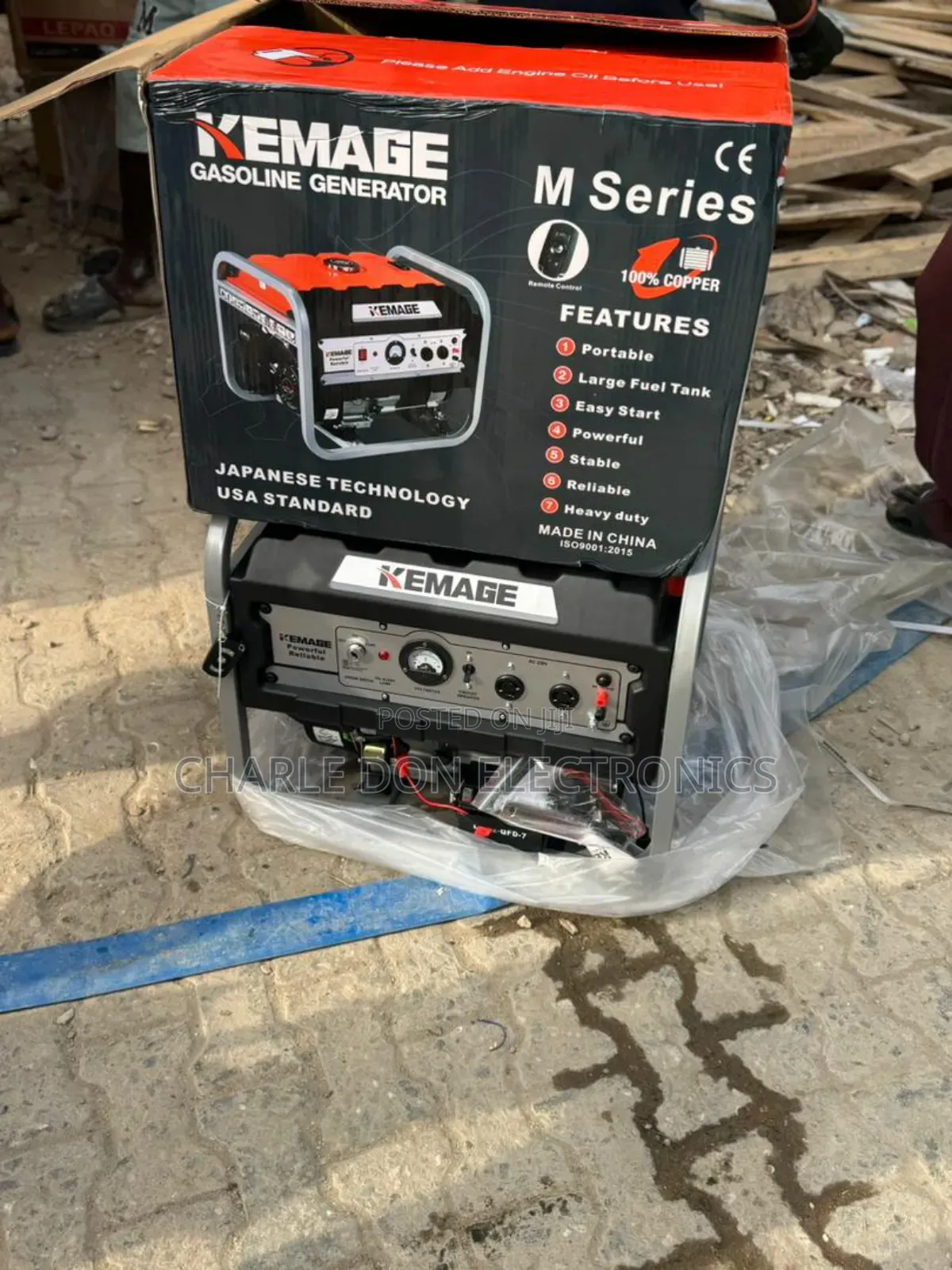 Kemage 5800 5.5kva Petrol Generator – Convenience Power