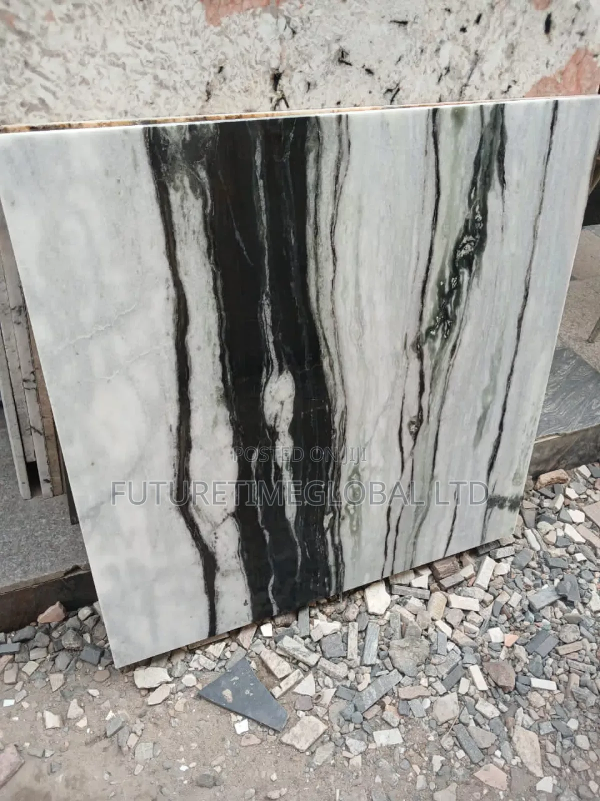 Zebra White 90cm X 90cm Tiles