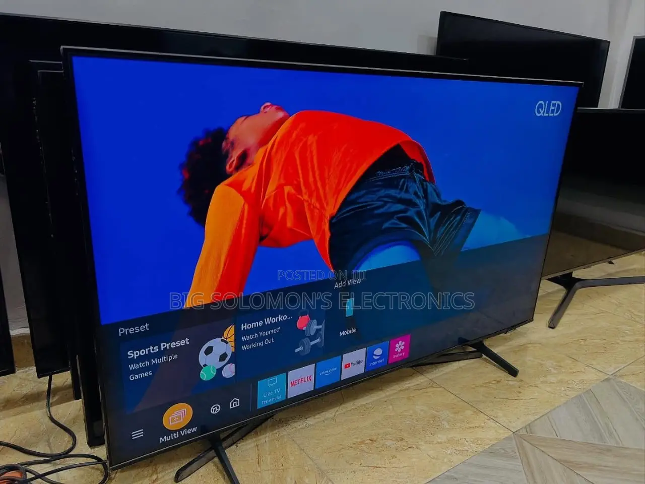 Samsung 50" Qled Q60a Smart Tv