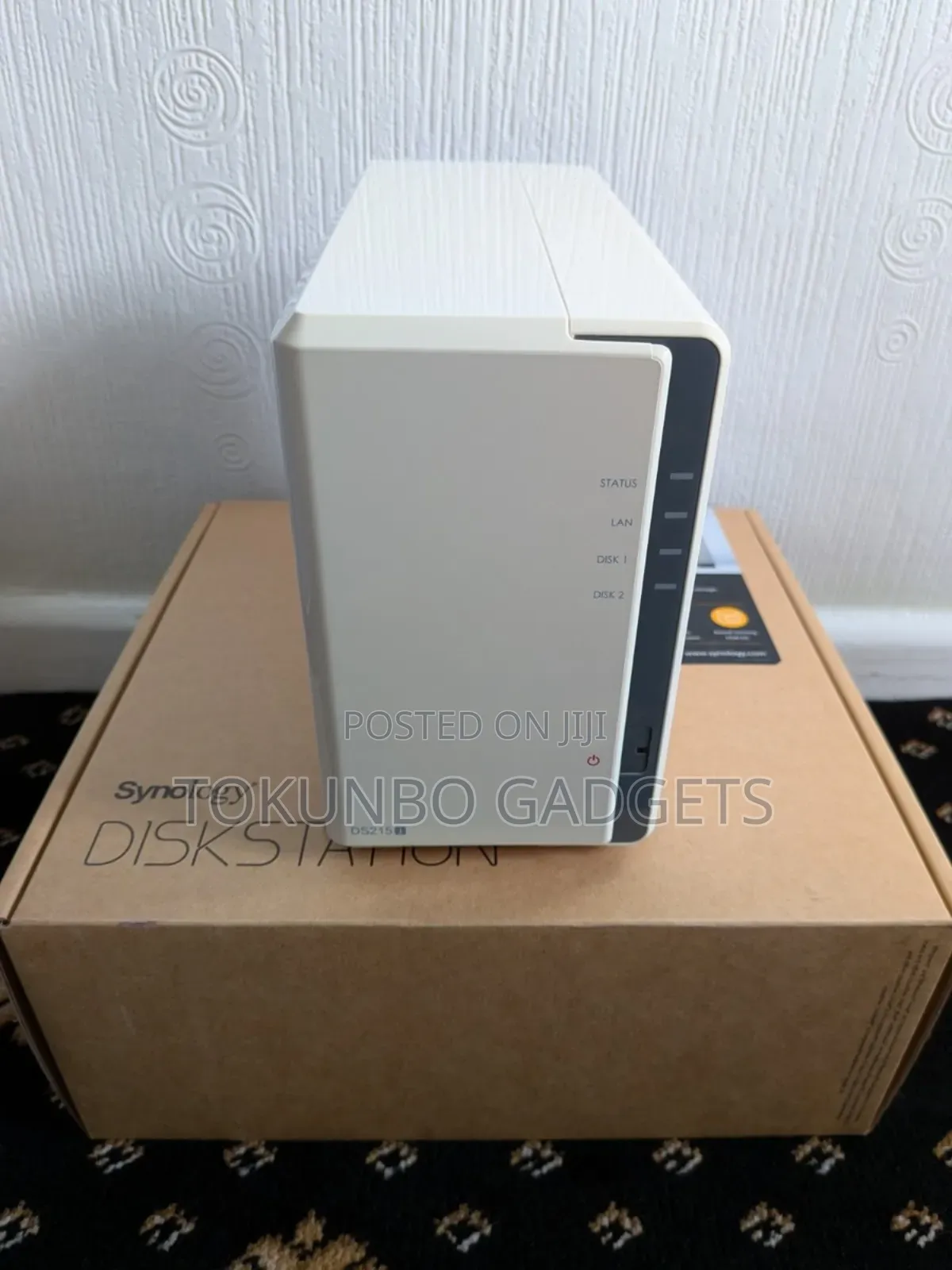 Synology Diskstation Ds215j 2-Bay Nas Storage Array (4tb)