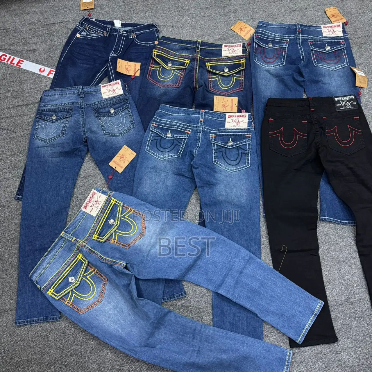 Men’S Luxury Turkey Straight Jeans