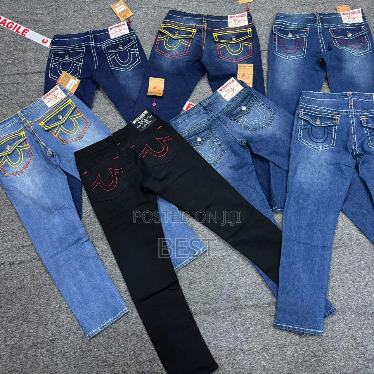 Men’S Luxury Turkey Straight Jeans