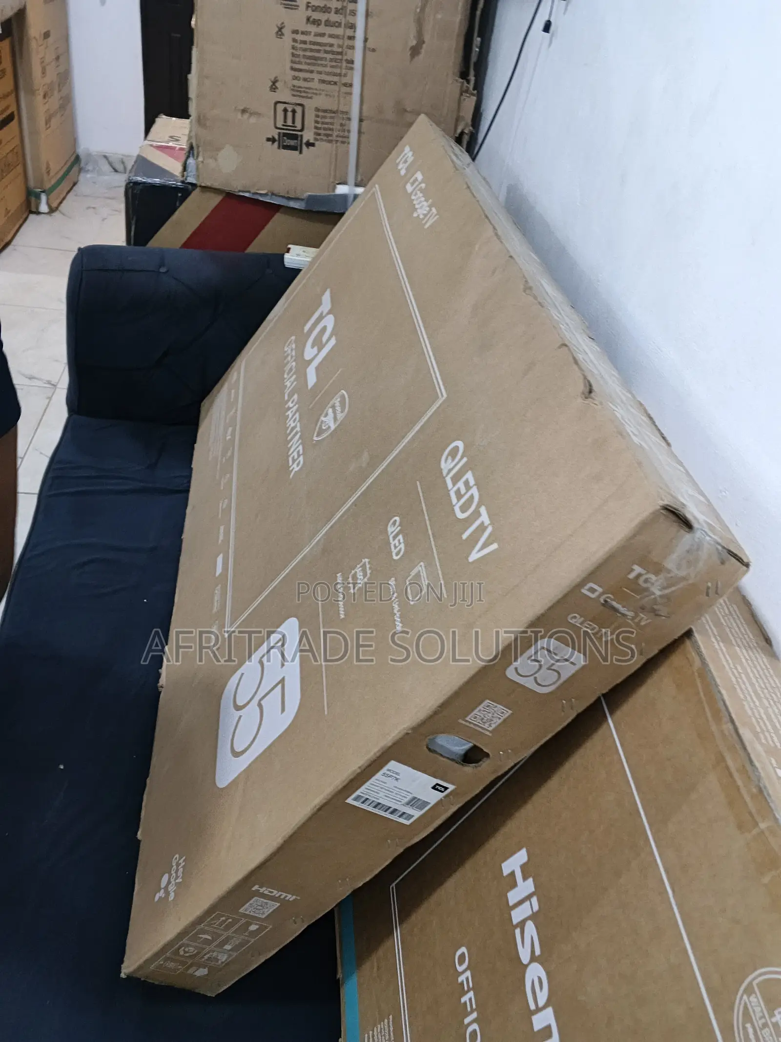 Tcl 55-inch Qled Smart Tv – Streaming Ready