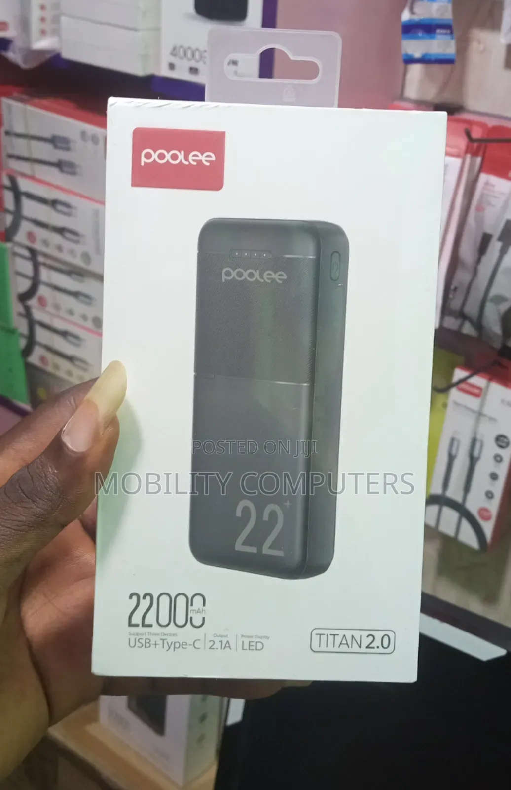 Poolee Power Bank 22000mah