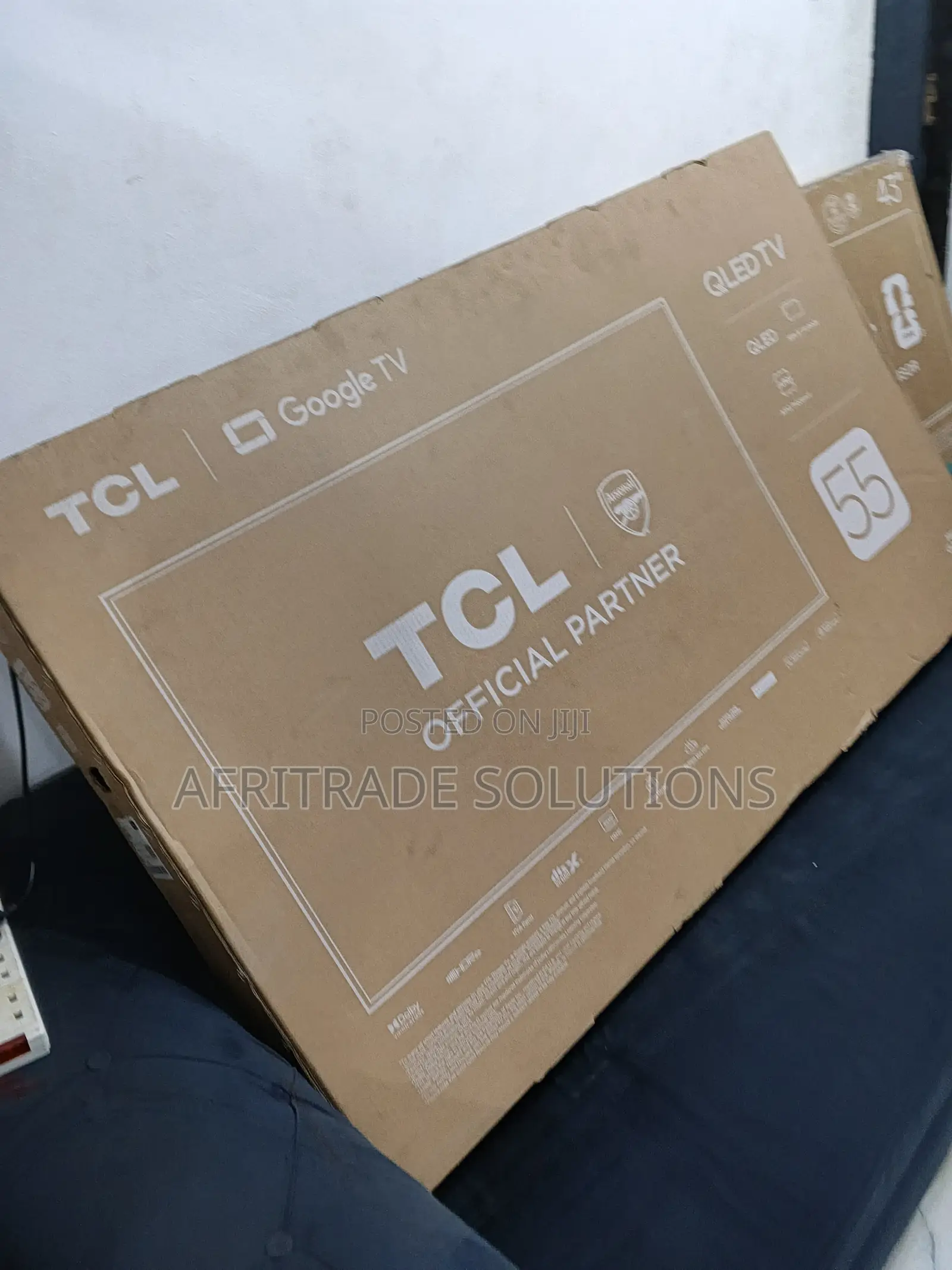 Tcl 55-inch Qled Smart Tv – Energy Efficient