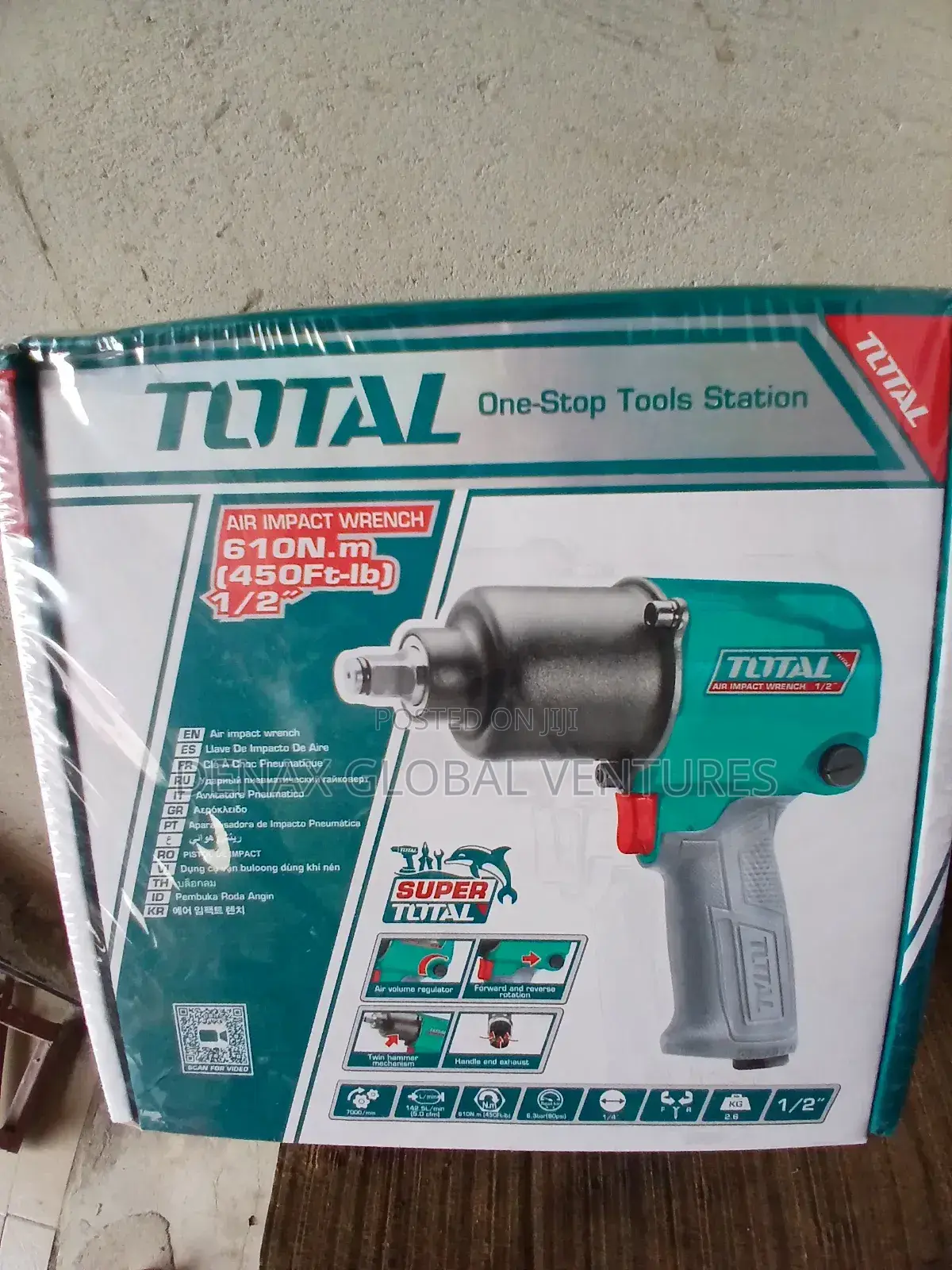 1/2" Air/Pneumatic Impact Wrench