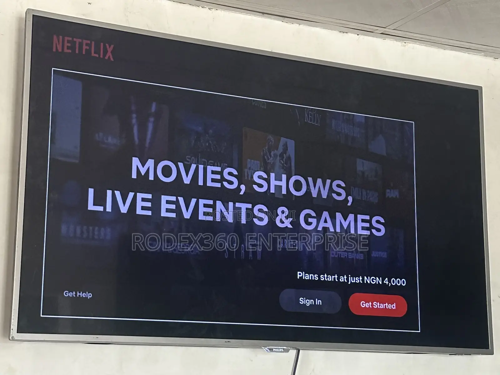 55” Uk Used Philips Android Smart TV