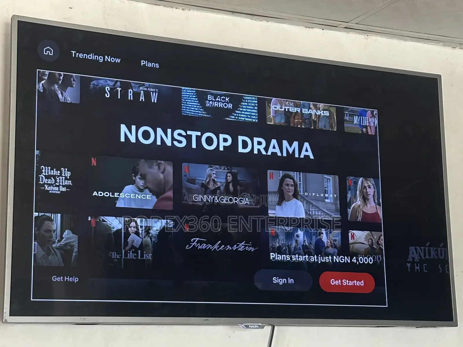 55” Uk Used Philips Android Smart TV