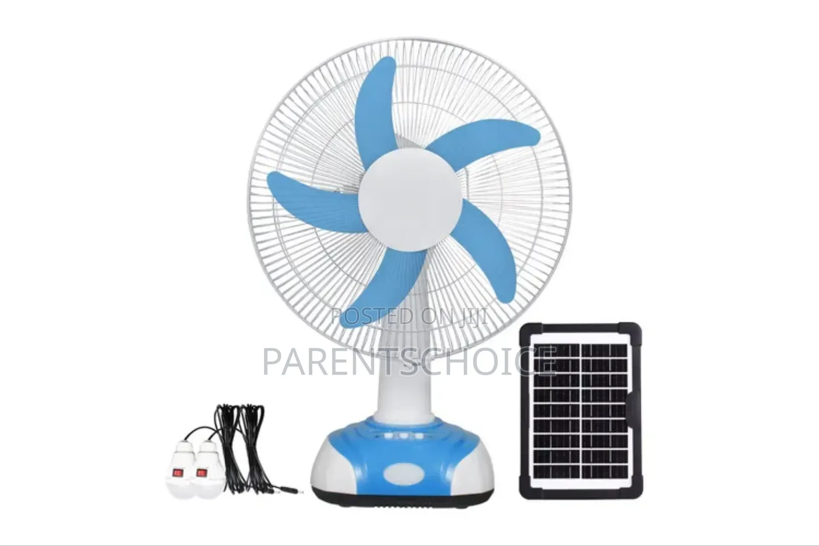 12inch Ac Dc Rechargeable Battery Table Fan Solar Desk Fan