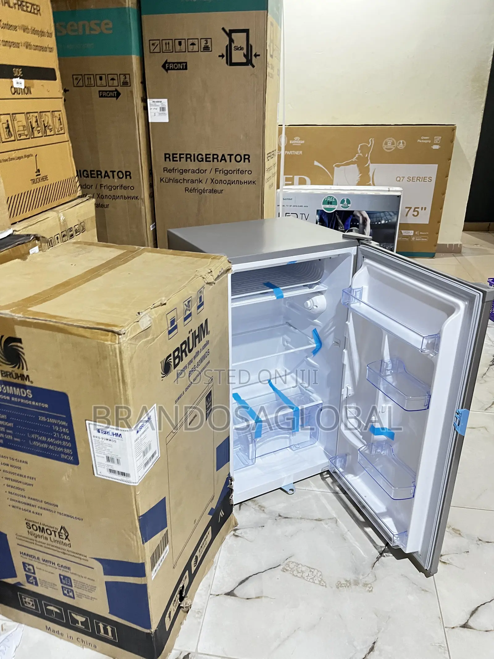 Bruhm 90l Power Optimized Refrigerator Brs93mmds