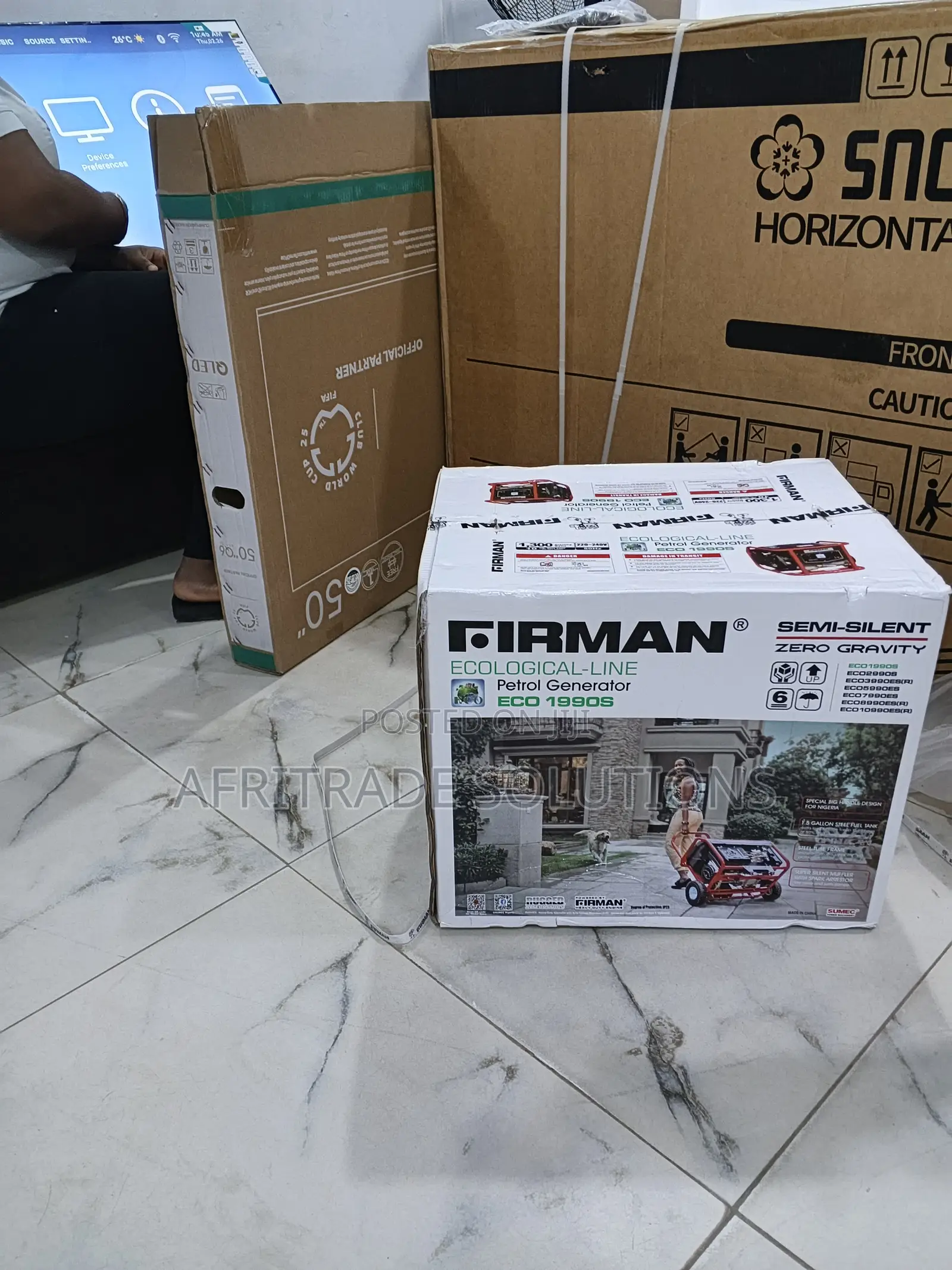 Firman Eco1990s 1.5kva Copper Coil Generator